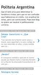 Mobile Screenshot of politeiaargentina.blogspot.com
