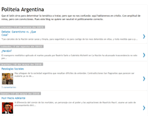 Tablet Screenshot of politeiaargentina.blogspot.com