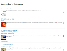 Tablet Screenshot of mundoconspiranoico.blogspot.com