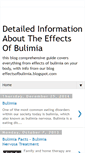 Mobile Screenshot of effectsofbulimia.blogspot.com