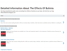 Tablet Screenshot of effectsofbulimia.blogspot.com