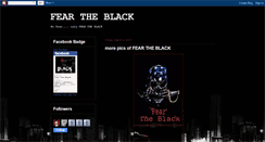 Desktop Screenshot of feartheblack1.blogspot.com