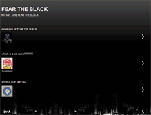 Tablet Screenshot of feartheblack1.blogspot.com