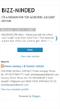 Mobile Screenshot of bizzminded.blogspot.com
