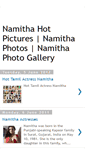 Mobile Screenshot of namithapictures.blogspot.com