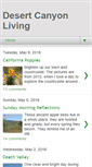 Mobile Screenshot of desertcanyonliving.blogspot.com