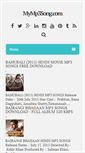Mobile Screenshot of mymp3song.blogspot.com