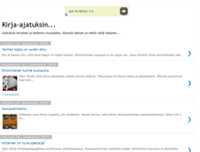 Tablet Screenshot of kirja-ajatuksin.blogspot.com