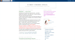 Desktop Screenshot of omeucremeideal.blogspot.com