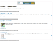 Tablet Screenshot of omeucremeideal.blogspot.com