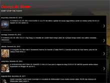 Tablet Screenshot of desejodematar.blogspot.com