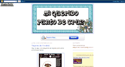 Desktop Screenshot of miqueridopuntodecruz.blogspot.com