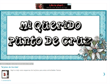 Tablet Screenshot of miqueridopuntodecruz.blogspot.com