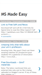 Mobile Screenshot of ms-made-easy.blogspot.com