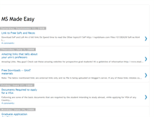 Tablet Screenshot of ms-made-easy.blogspot.com