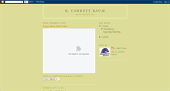 Desktop Screenshot of corbettbaum.blogspot.com