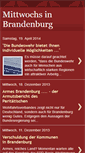 Mobile Screenshot of mittwochs-in-brandenburg.blogspot.com