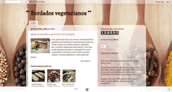 Desktop Screenshot of bordadosvegetarianos.blogspot.com