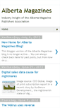 Mobile Screenshot of albertamagazines.blogspot.com