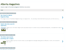 Tablet Screenshot of albertamagazines.blogspot.com