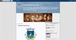 Desktop Screenshot of antepassadosdoporto.blogspot.com