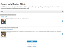 Tablet Screenshot of guatemaladentalclinic.blogspot.com