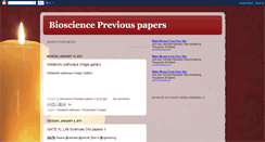 Desktop Screenshot of lifescience-exampapers.blogspot.com