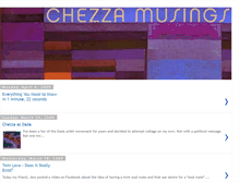 Tablet Screenshot of chezzamusings.blogspot.com