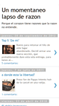 Mobile Screenshot of lapsoderazon.blogspot.com