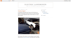 Desktop Screenshot of electriclawnmower.blogspot.com