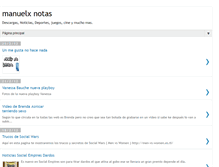 Tablet Screenshot of manuel-blognoticias-manuel.blogspot.com