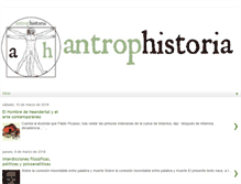 Tablet Screenshot of antrophistoria.blogspot.com