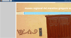 Desktop Screenshot of museoregionaldelmaranongsa.blogspot.com