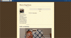 Desktop Screenshot of marcyengelman.blogspot.com