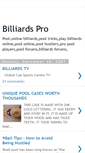 Mobile Screenshot of billiardspro.blogspot.com