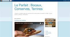 Desktop Screenshot of bocaux-leparfait.blogspot.com