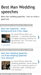 Mobile Screenshot of bestmanweddingspeechesinfo.blogspot.com
