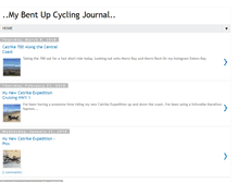 Tablet Screenshot of bentupcyclingjournal.blogspot.com