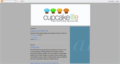 Desktop Screenshot of cupcakelife.blogspot.com