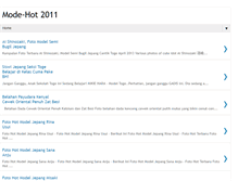 Tablet Screenshot of mode-hot.blogspot.com