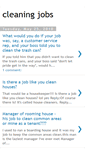 Mobile Screenshot of cleaning-jobs8.blogspot.com
