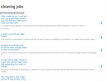 Tablet Screenshot of cleaning-jobs8.blogspot.com