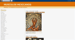 Desktop Screenshot of musculosmexicanos.blogspot.com