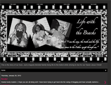 Tablet Screenshot of lifewiththebeachs.blogspot.com