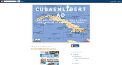 Desktop Screenshot of cubaenlibertad.blogspot.com