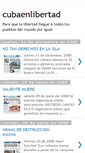 Mobile Screenshot of cubaenlibertad.blogspot.com