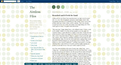 Desktop Screenshot of aimless1.blogspot.com