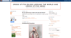 Desktop Screenshot of crossstitchblogs.blogspot.com