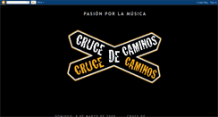 Desktop Screenshot of crucedecamino.blogspot.com