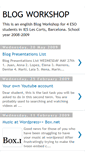 Mobile Screenshot of blogsworkshop.blogspot.com